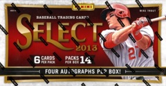 2013 Panini Select Baseball Hobby Box